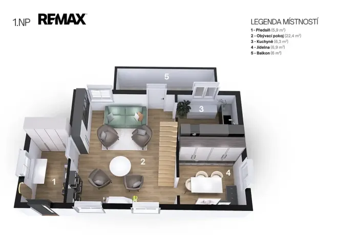 Prodej chaty, Krásné, 69 m2
