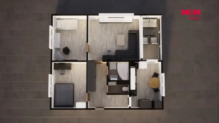Prodej bytu 3+1, Česká Lípa, Příbramská, 65 m2
