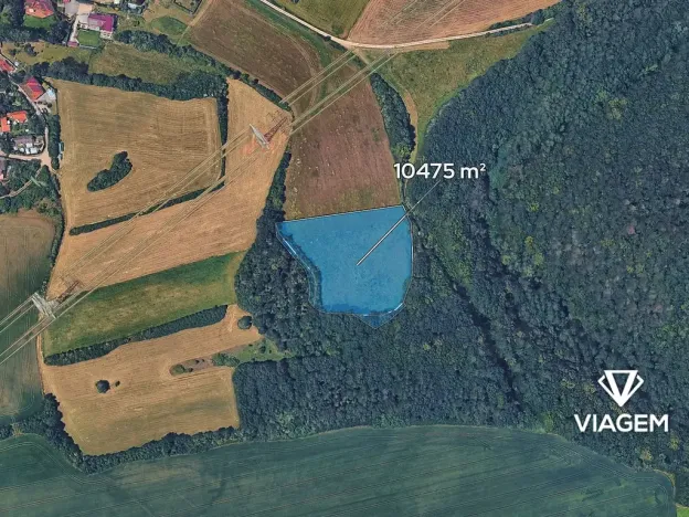 Prodej podílu pole, Chýnice, 1309 m2