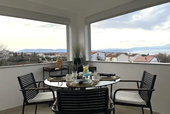 Prodej bytu 2+kk, Malinska, Chorvatsko, 47 m2