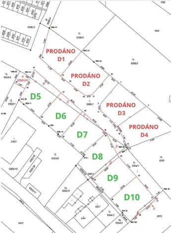 Dražba pozemku pro bydlení, Skuteč, Havlíčkova, 427 m2