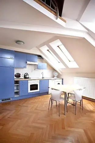 Pronájem bytu 1+kk, Praha - Vinohrady, Varšavská, 46 m2