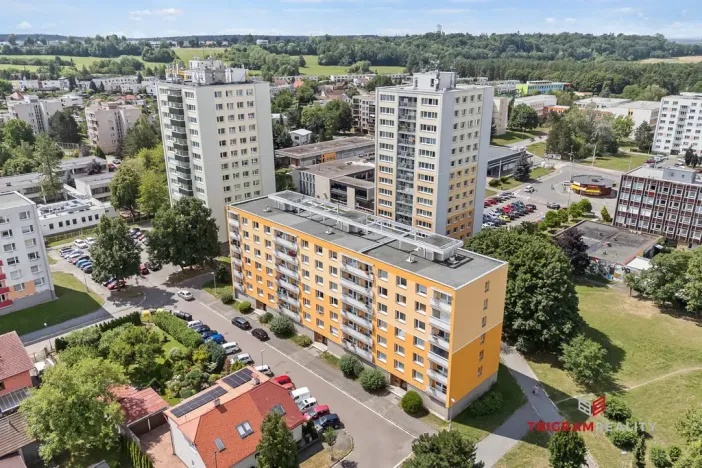 Pronájem bytu 1+1, Hradec Králové - Nový Hradec Králové, Fričova, 38 m2