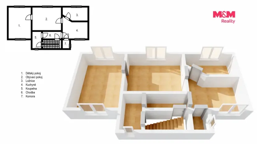 Prodej rodinného domu, Lubná, 100 m2