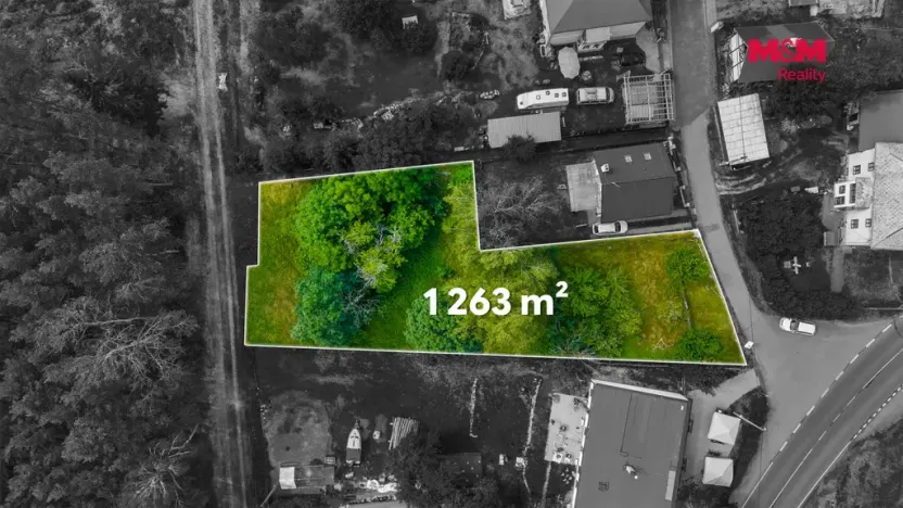 Prodej pozemku pro bydlení, Ralsko - Hradčany, 1263 m2