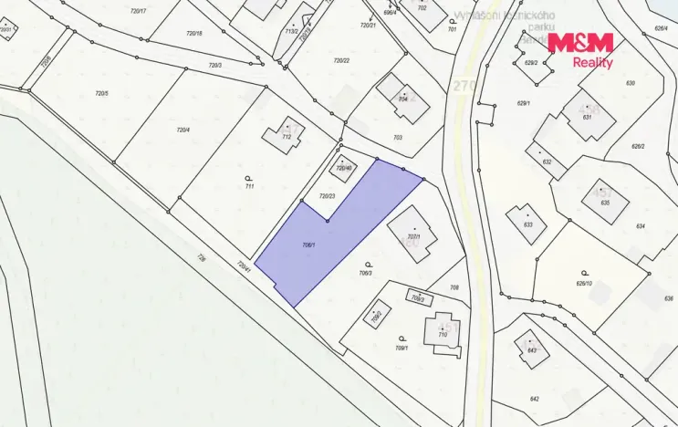Prodej pozemku pro bydlení, Ralsko - Hradčany, 1263 m2