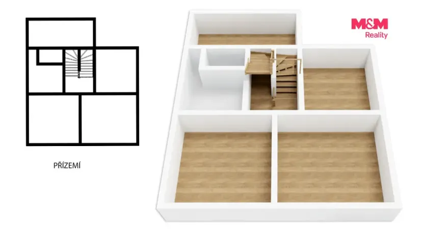 Prodej rodinného domu, Koryčany, Masarykova, 100 m2