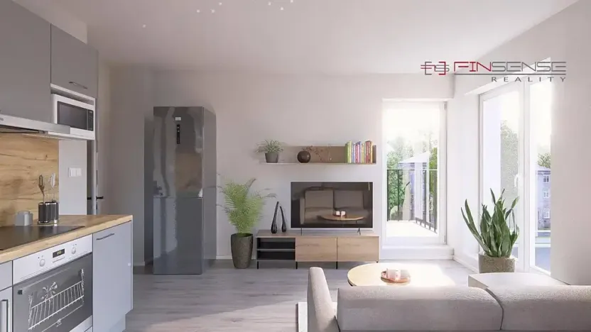 Pronájem bytu 2+kk, Kladno, Pavlisova, 45 m2