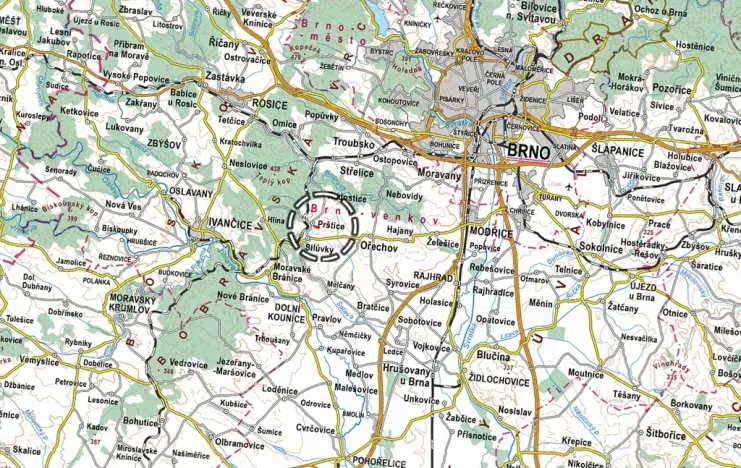 Prodej pole, Prštice, 1178 m2