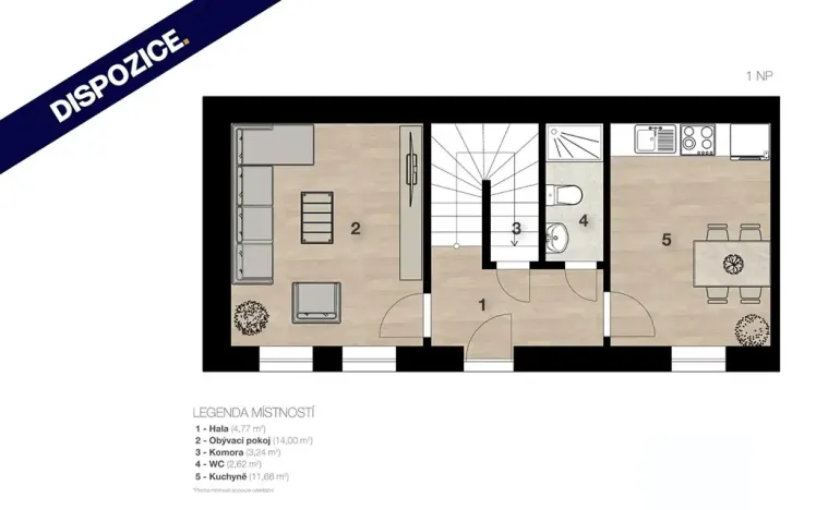 Prodej bytu 3+1, Valtice, Sobotní, 75 m2
