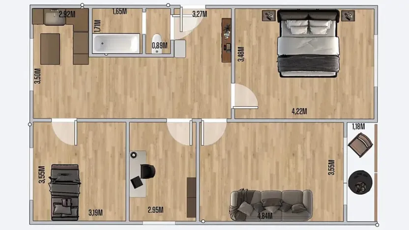 Prodej bytu 4+1, Rakovník, Vinohradská, 76 m2