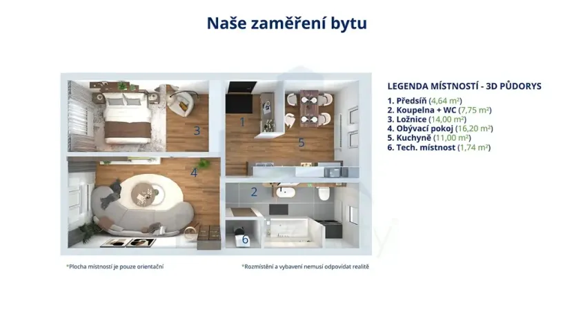 Prodej bytu 2+1, Chotěboř, Hoffmanova, 50 m2