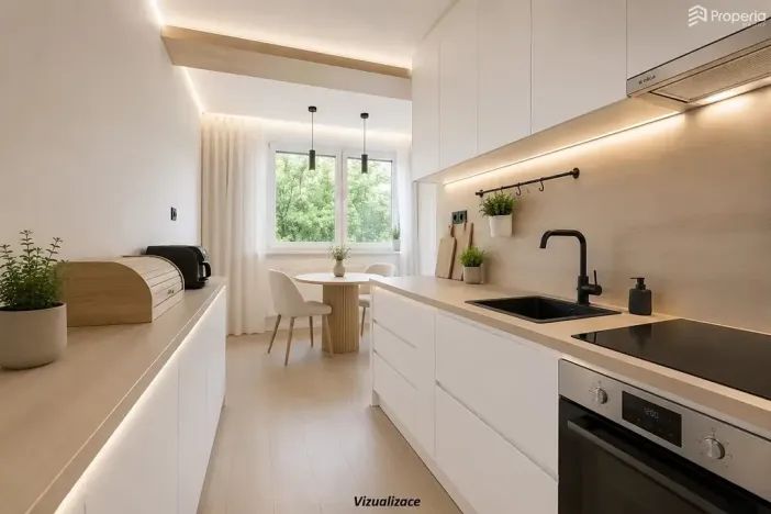 Prodej bytu 2+1, Brno, Voříškova, 52 m2