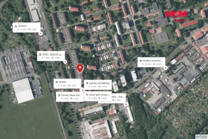 Prodej bytu 2+kk, Mariánské Lázně - Úšovice, Franze Kafky, 48 m2