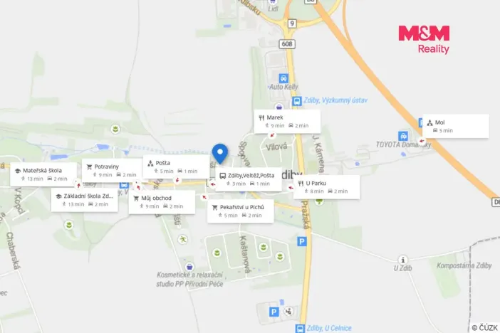 Prodej rodinného domu, Zdiby - Veltěž, Sedlecká, 227 m2