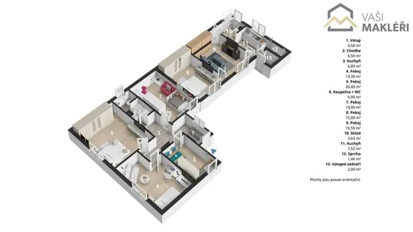 Prodej rodinného domu, Církvice, 124 m2
