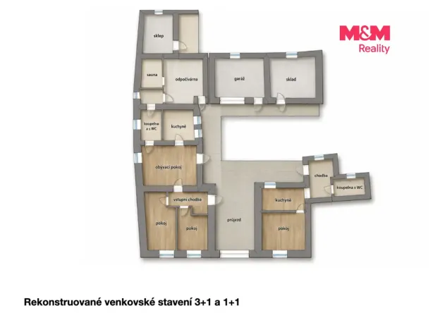 Prodej rodinného domu, Blansko - Lažánky, 275 m2