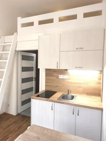 Pronájem bytu 1+kk, Praha - Smíchov, Grafická, 24 m2