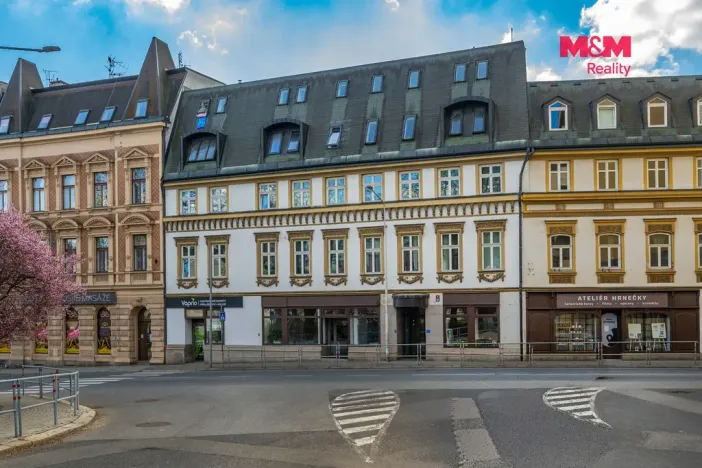 Pronájem bytu 2+kk, Jablonec nad Nisou, Anenské náměstí, 54 m2