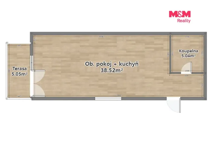 Pronájem rodinného domu, Horní Bříza, Krátká, 51 m2