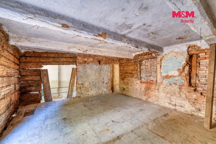 Prodej rodinného domu, Poběžovice, Masarykova, 50 m2