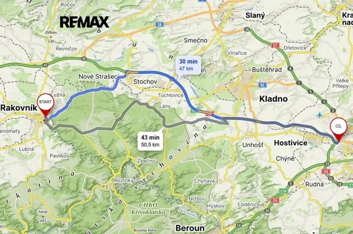 Prodej pozemku pro bydlení, Rakovník, 16839 m2
