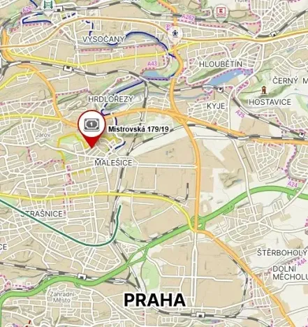 Dražba rodinného domu, Praha - Malešice, Mistrovská, 160 m2