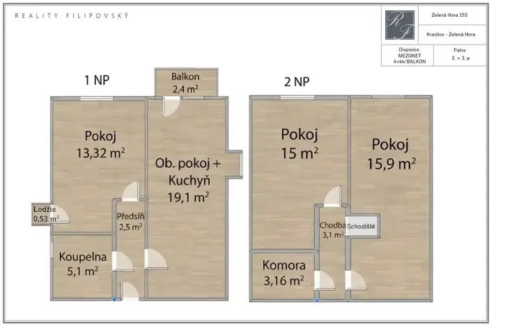 Prodej bytu 4+kk, Kraslice, 80 m2