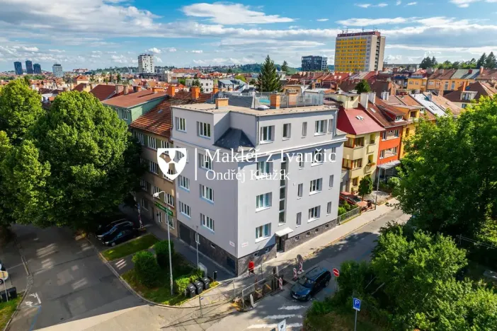 Pronájem bytu 3+kk, Brno - Královo Pole, Červinkova, 52 m2