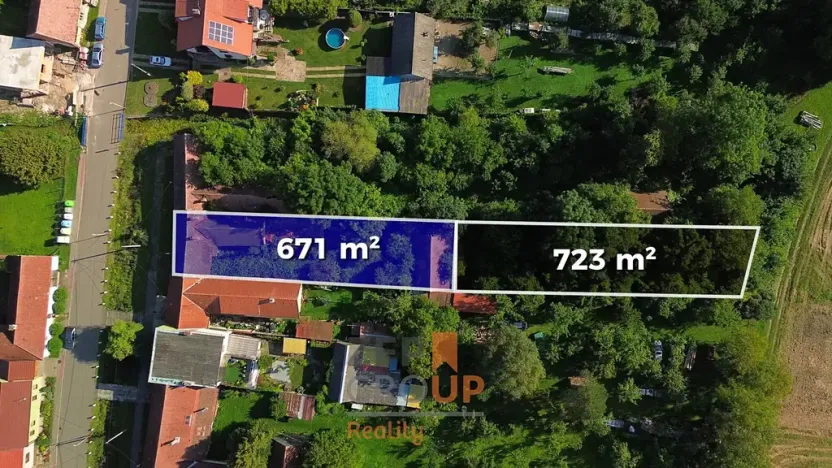 Prodej pozemku pro bydlení, Malá Vrbka, 1394 m2