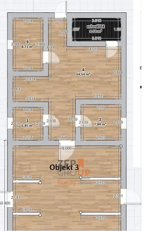 Prodej zemědělského objektu, Banín, 1575 m2