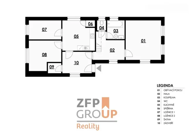 Prodej rodinného domu, Arneštovice, 128 m2