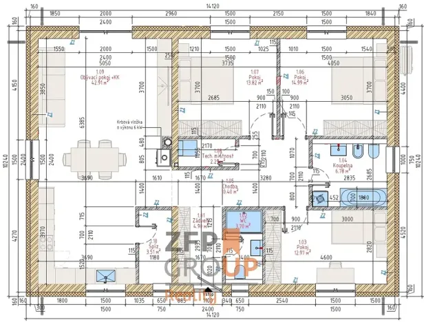Prodej rodinného domu, Praha - Horní Počernice, 116 m2