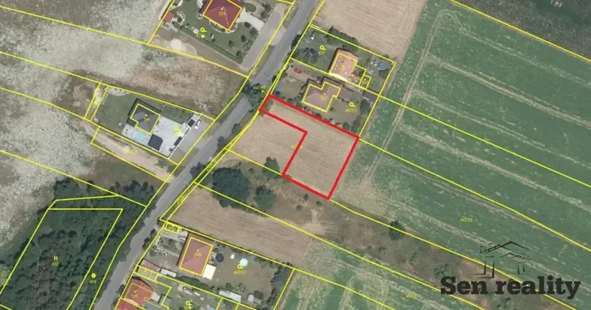 Prodej pozemku pro bydlení, Tatce, Na Stachově, 800 m2