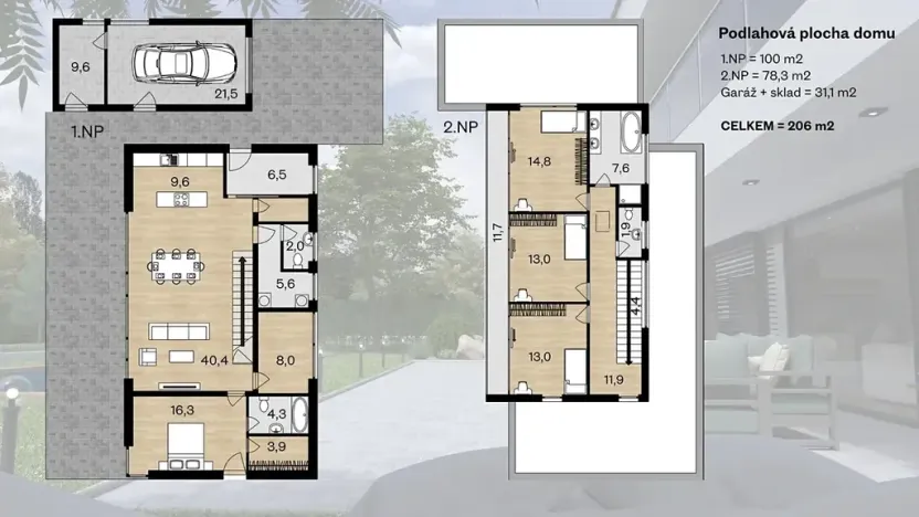 Prodej rodinného domu, Černošice, Strakonická, 206 m2
