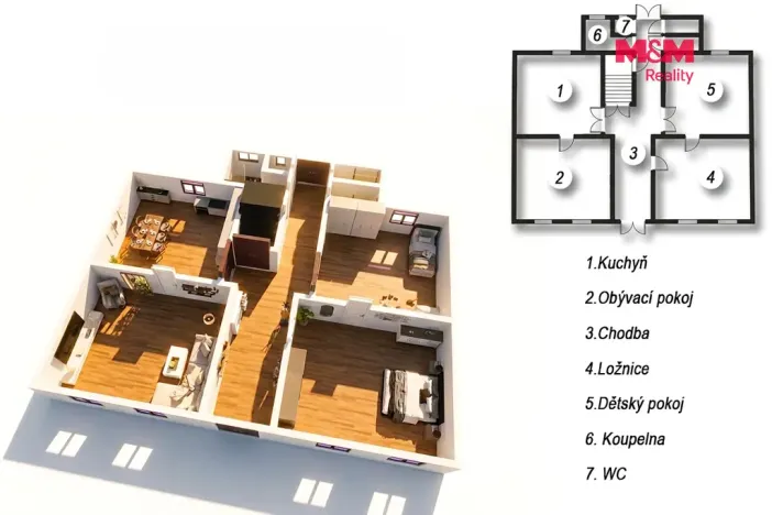 Prodej rodinného domu, Slaný, Tyršova, 138 m2