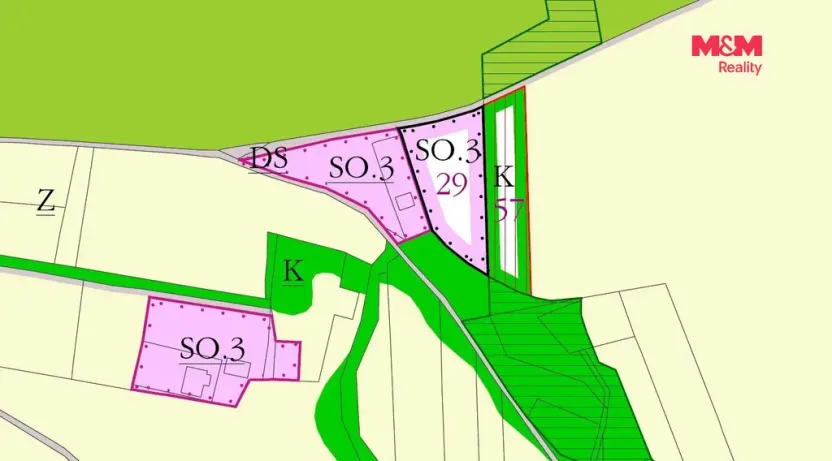 Prodej pozemku pro bydlení, Vidče, 1078 m2