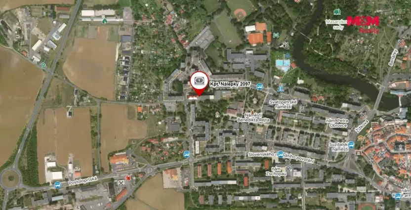 Pronájem bytu 2+1, Louny, Kpt. Nálepky, 39 m2