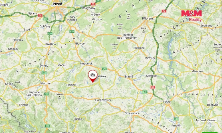 Prodej pozemku pro bydlení, Olšany, 11235 m2