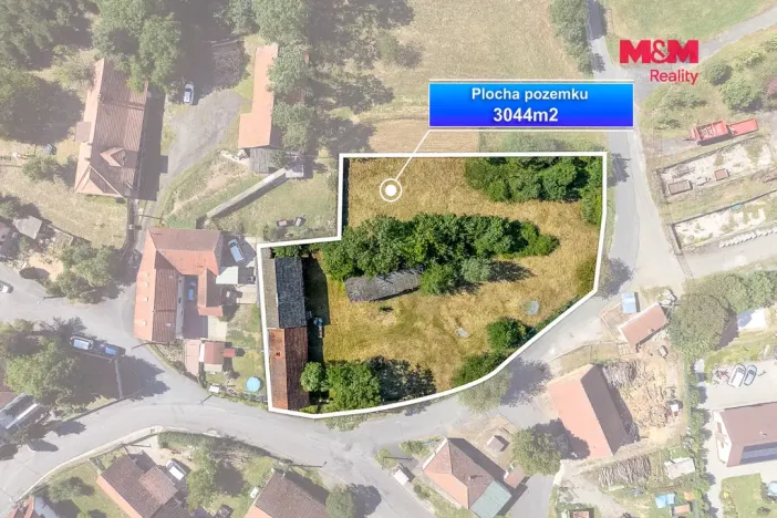 Prodej pozemku pro bydlení, Vlkančice, 3044 m2