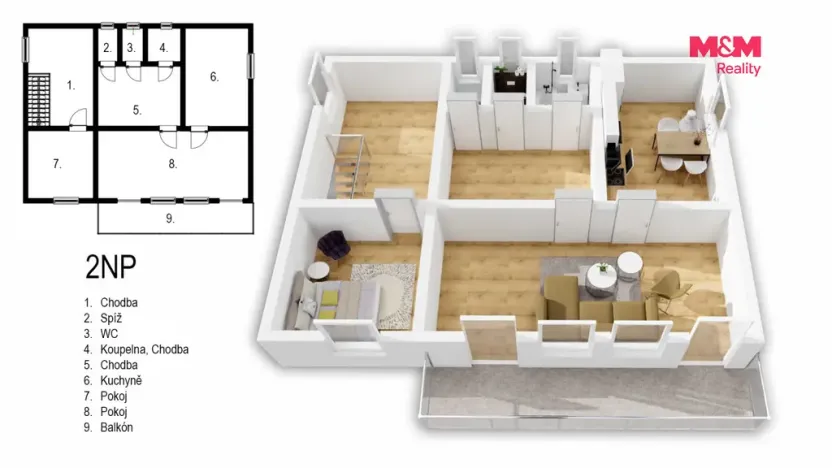 Prodej rodinného domu, Ledeč nad Sázavou - Horní Ledeč, Nad Lesem, 158 m2