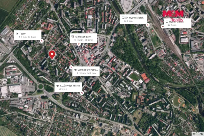 Prodej bytu 3+1, Frýdek-Místek - Místek, Kolaříkova, 77 m2