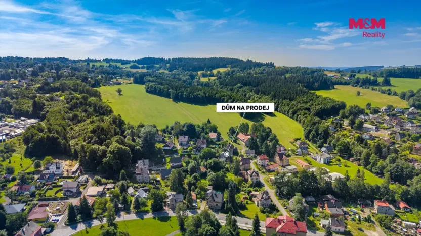 Prodej rodinného domu, Jablonec nad Nisou - Kokonín, Tyršova stezka, 180 m2