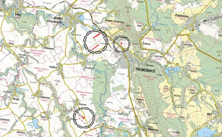 Prodej pole, Ronov nad Doubravou, 31356 m2