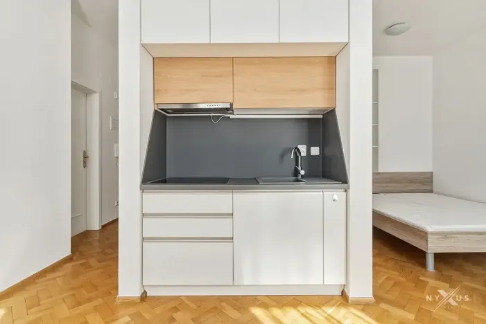 Pronájem bytu 1+kk, Praha - Smíchov, Mozartova, 35 m2