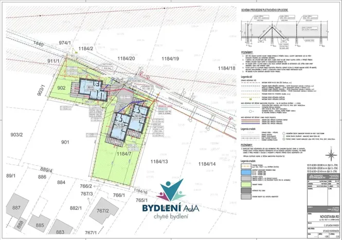 Prodej pozemku pro bydlení, Bystřany, Havlíčkova, 750 m2