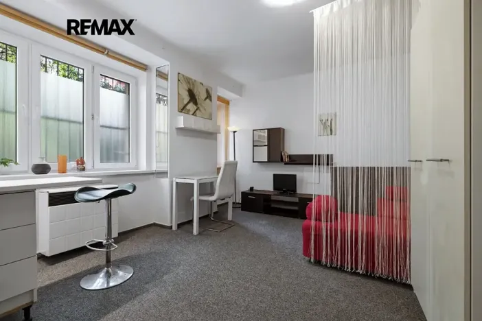 Prodej bytu 1+kk, Praha - Podolí, Na dolinách, 24 m2