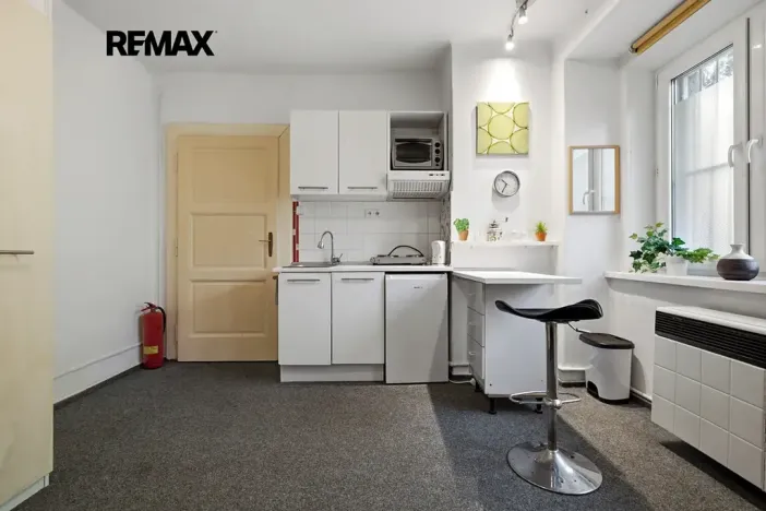 Prodej bytu 1+kk, Praha - Podolí, Na dolinách, 24 m2