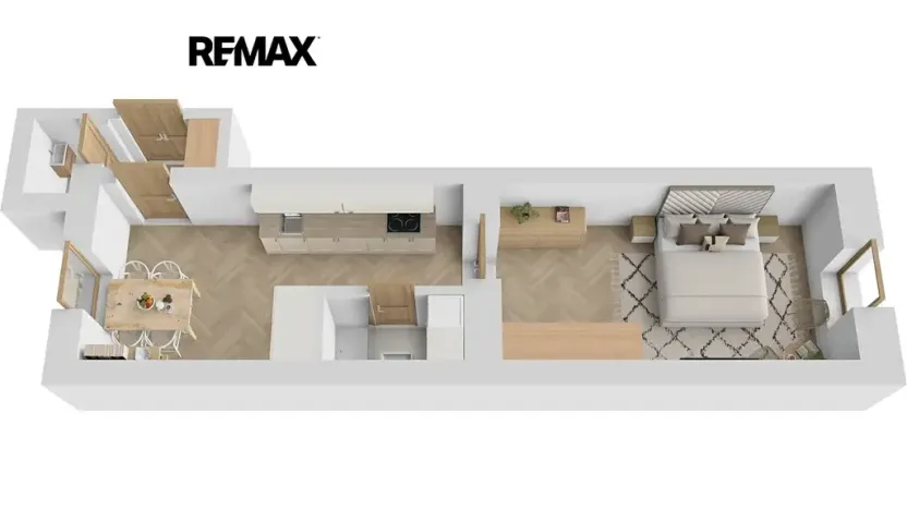 Prodej bytu 2+kk, Praha - Smíchov, Kováků, 37 m2