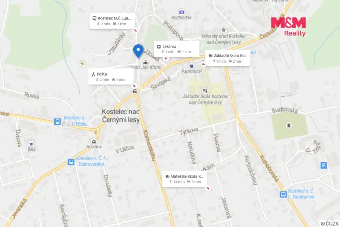 Prodej rodinného domu, Kostelec nad Černými lesy - Kostelec nad Černými Lesy, Generála Vedrala Sázavského, 79 m2